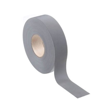 HIGH VISIBILITY POLYESTER SILVER GREY REFLECTIVE TAPE