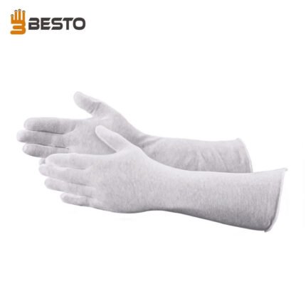 BESTO LONG EXTENDED CUFF INSPECTION COTTON GLOVES