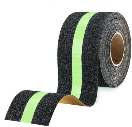 GLOW IN THE DARK NON SLIP TAPE FOR STAIRS AND FLOORS 2 INCH