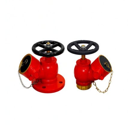 FHLV4 FIRE HYDRANT LANDING VALVE BRASS AND CAST IRON BODY FIRE HOSE CONNECTION VALVE