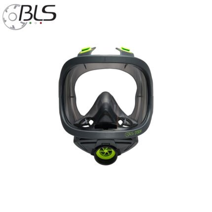 BLS 2150V UNIVERSAL FULL FACE RESPIRATOR MASK WITH CHEMICAL RESISTANT GLASS VISOR