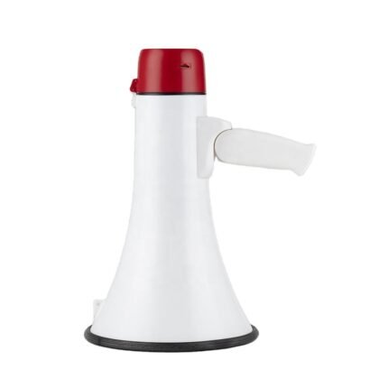 HIGH POWER PORTABLE HANDHELD MEGAPHONE 8MLS ABS PLASTIC LOUD SPEAKER